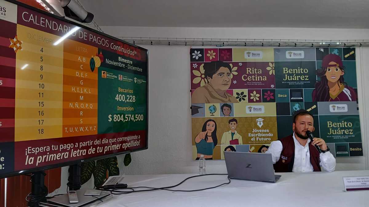 Los apoyos benefician a estudiantes de secundaria, bachillerato y educación superior en Hidalgo