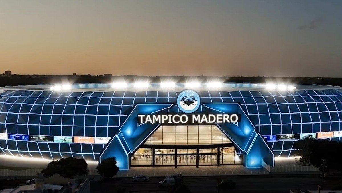 Arquitectos de Tampico mostraron el render de un nuevo Estadio Tamaulipas, casa de la Jaiba Brava. (Redes sociales)
