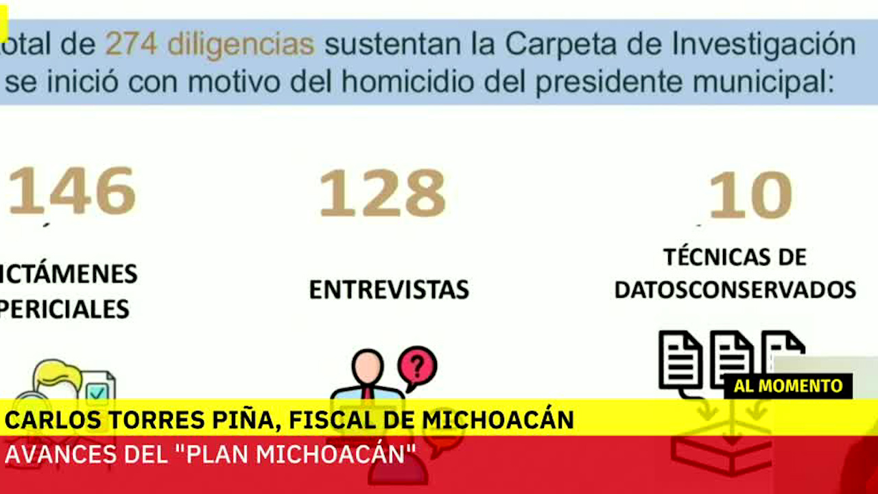 Autoridades detallan avances del Plan Michoacán