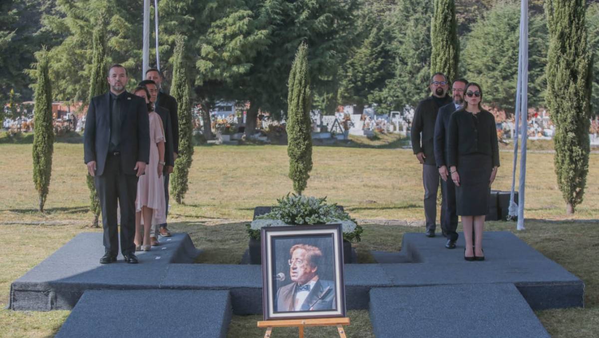 Cenizas del reconocido músico mexiquense fueron depositadas este jueves en la rotonda de las personas ilustres. Foto: Tania Contretas