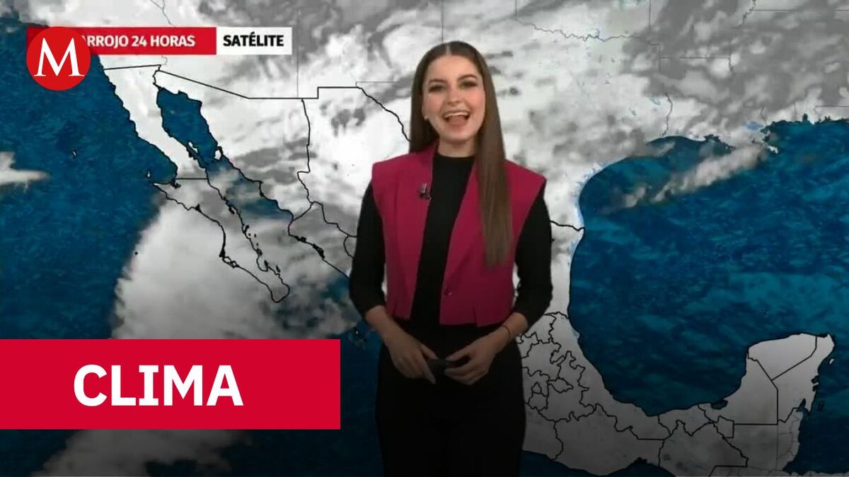 Clima de hoy jueves 4 de diciembre de 2025 | Pronóstico con Sandy Tok