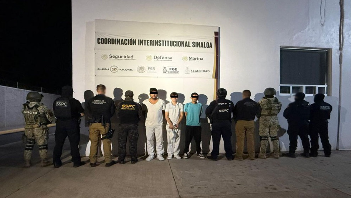 Detienen a 3 personas en Sinaloa. | Especial