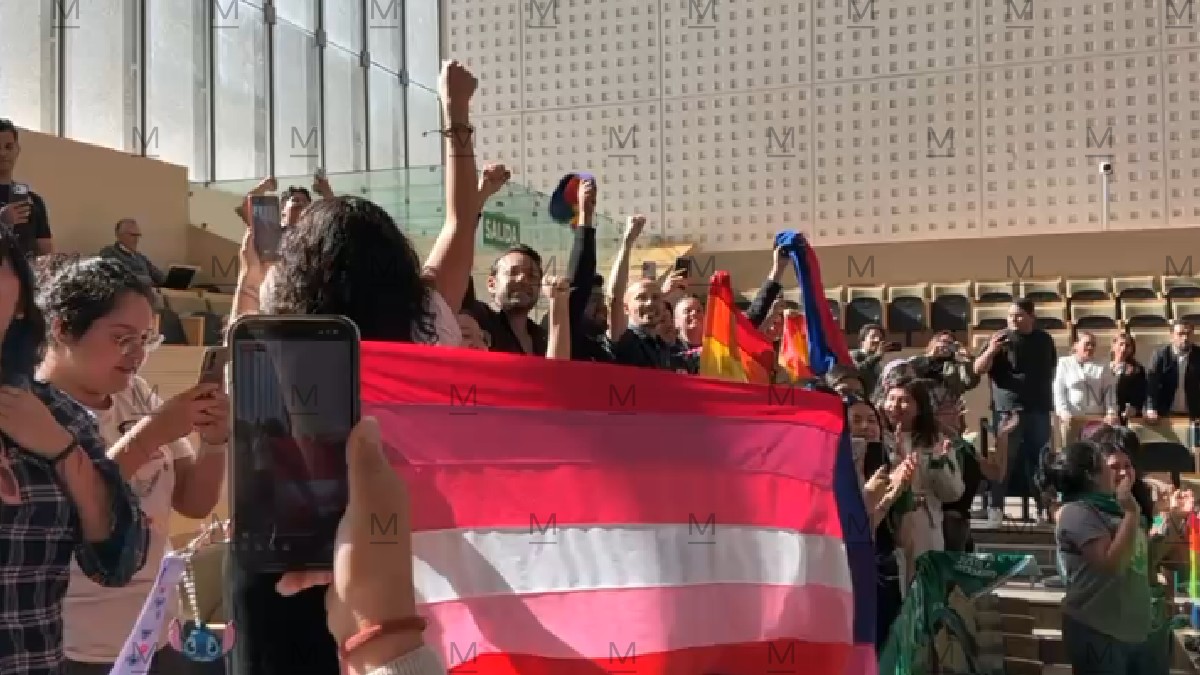 Diputados votan a favor del matrimonio igualitario en Guanajuato. Foto: Wendoline Adame.