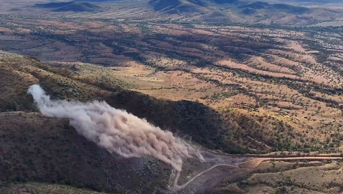La explosión tuvo lugar a lo largo del límite del Monumento Nacional Coronado. | Foto: Centro para la Diversidad Biológica
