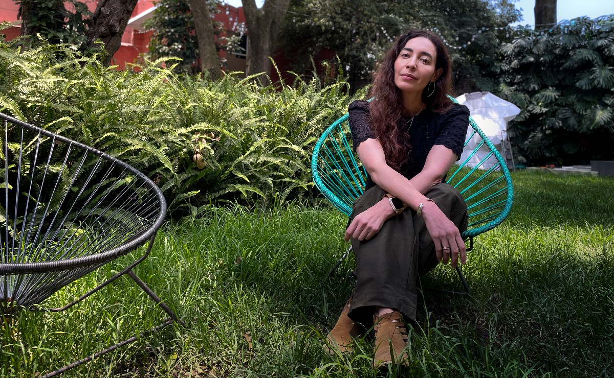 Fernanda Trías, ganadora del Premio Sor Juana Inés de la Cruz, el cual recibió en la FIL Guadalajara 2025. (Foto: Ángel Soto)