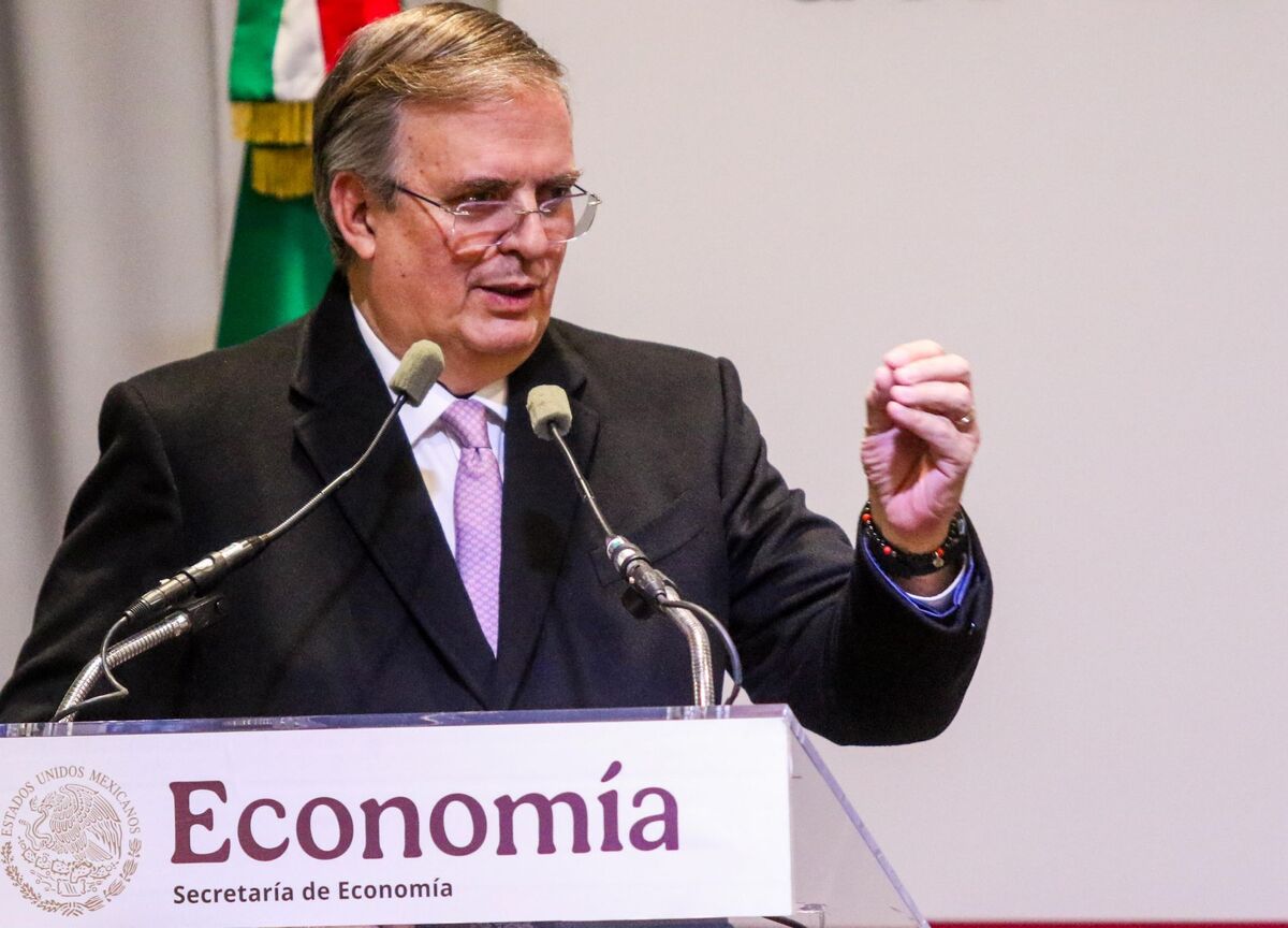 Marcelo Ebrard, titular de la secretaría de Economía. | Foto: Victoria Valtierra / Cuartoscuro