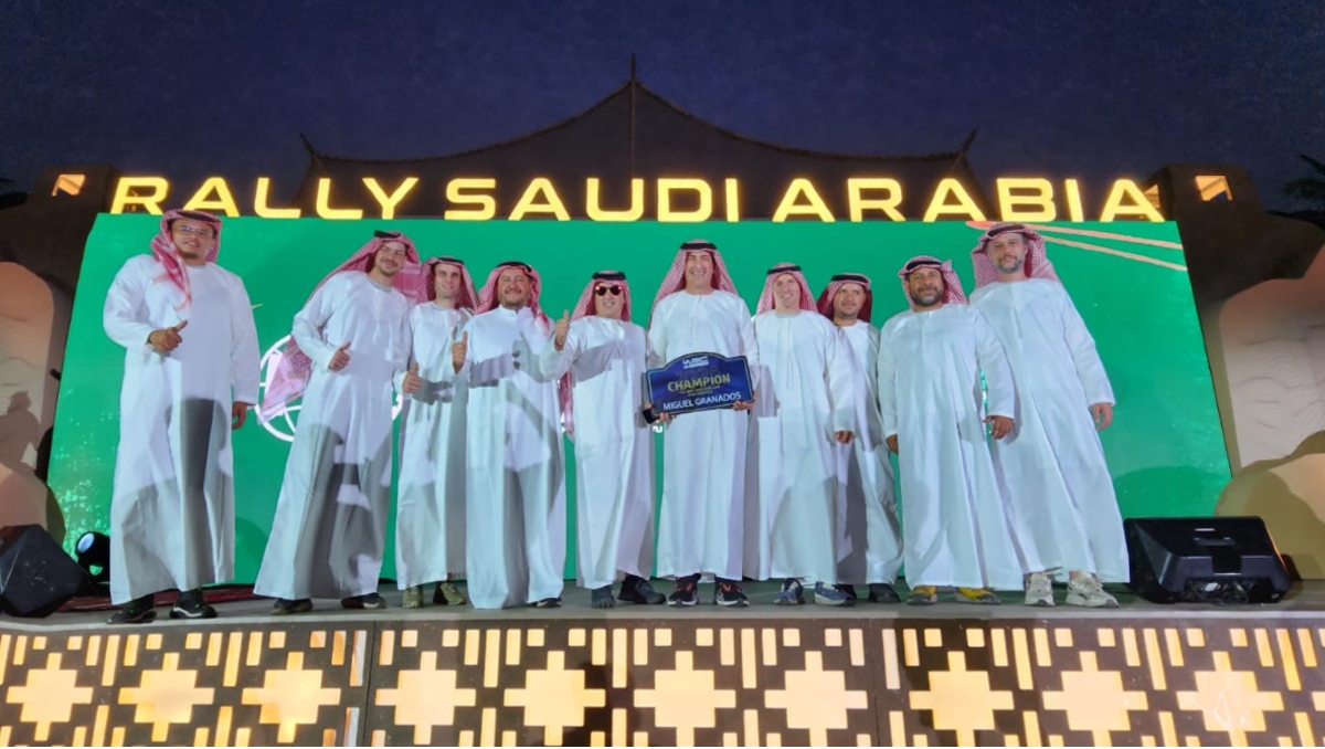 Miguel Granados, campeón del mundo en el WRC Masters Cup 2025