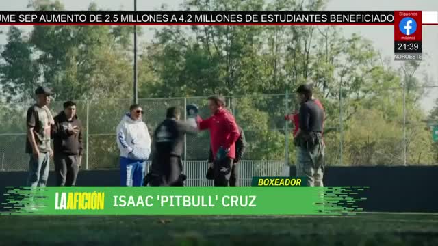 'Pitbull' Cruz listo para su pelea del sábado | Milenio Noticias La Afición, 3 de diciembre de 2025