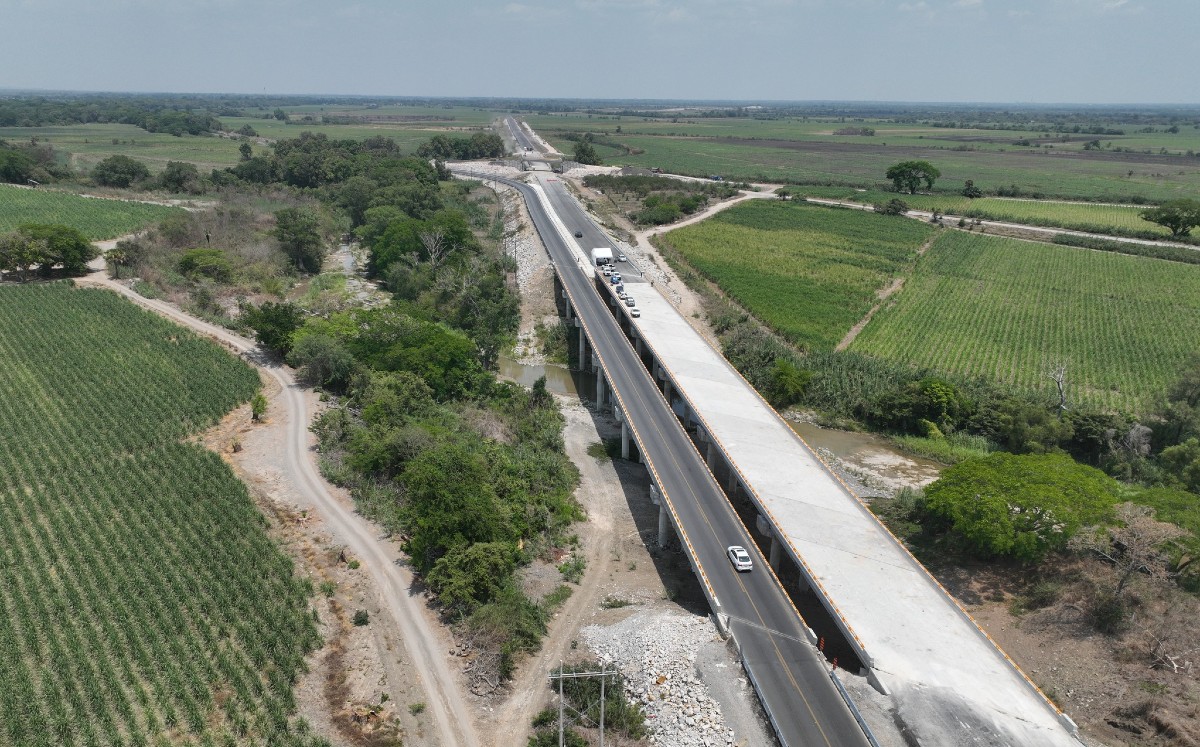 El proyecto contempla la instalación de cámaras de videovigilancia distribuidas cada tres kilómetros.| Secretaría de Obras Públicas Tamaulipas (Fb)