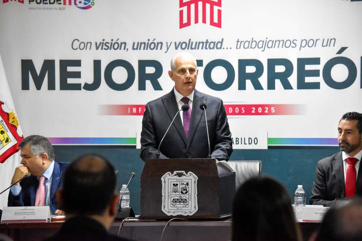 Román Cepeda, alcalde de Torreón. | Roberto Amaya