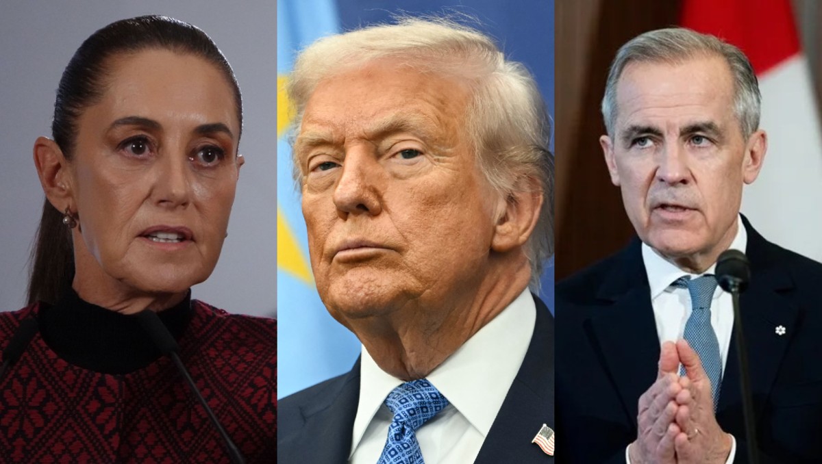 Sheinbaum, Trump y Carney se encontrarán en Washington DC. | Cuartoscuro/AFP