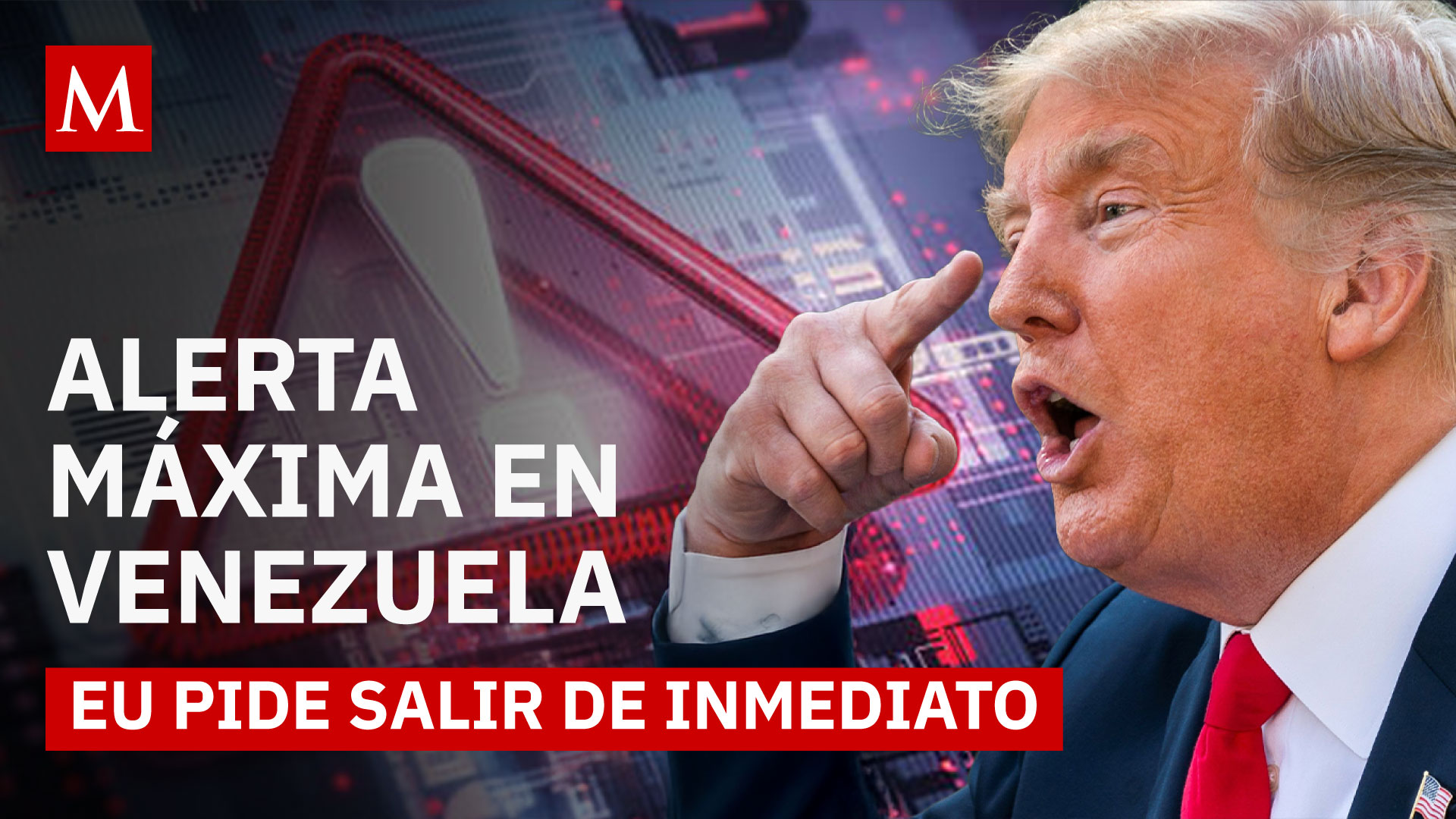 Terrorismo, violencia y detenciones: EU insta a abandonar Venezuela inmediatamente