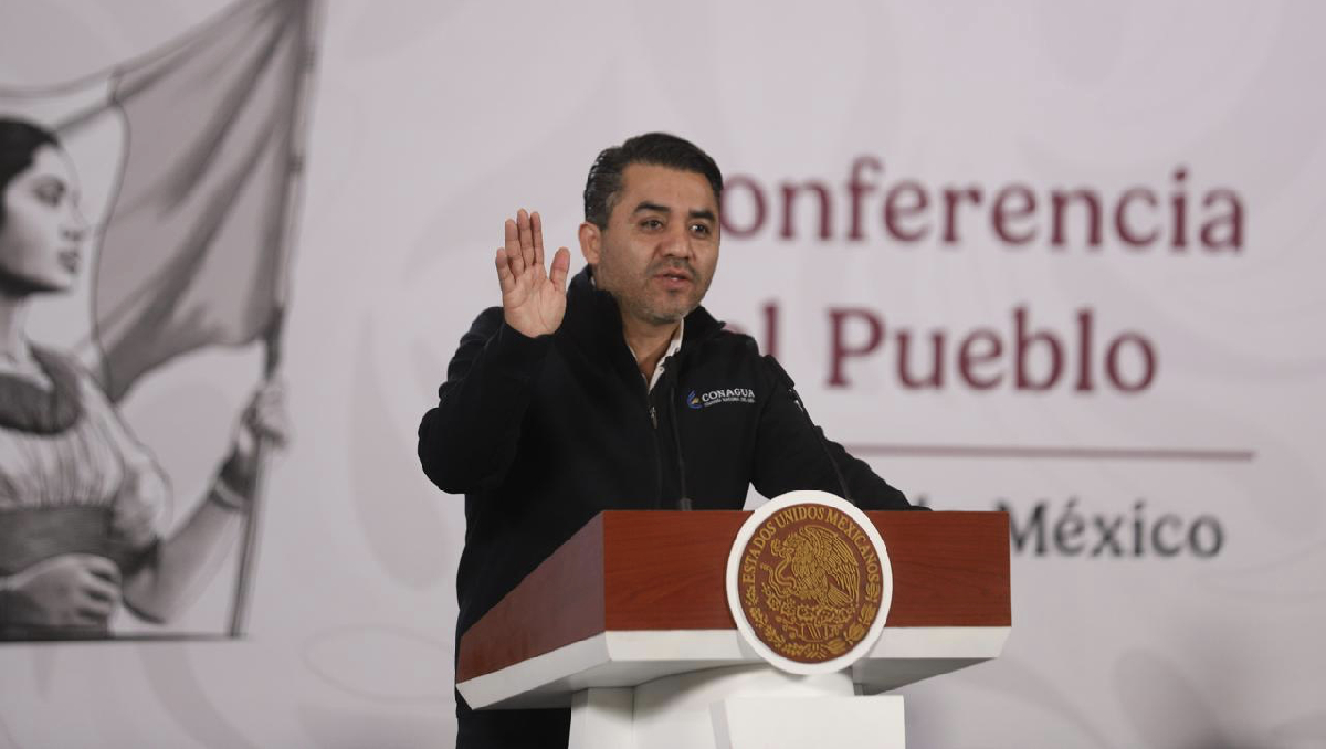 Reforma de Ley de Aguas permitirá que el recurso deje de verse como mercancía: Conagua