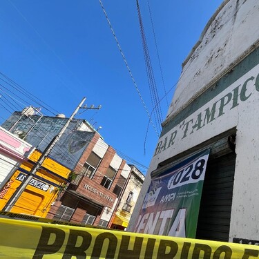 El centro de Tampico, con sus edificios antiguos, es testigo del riesgo