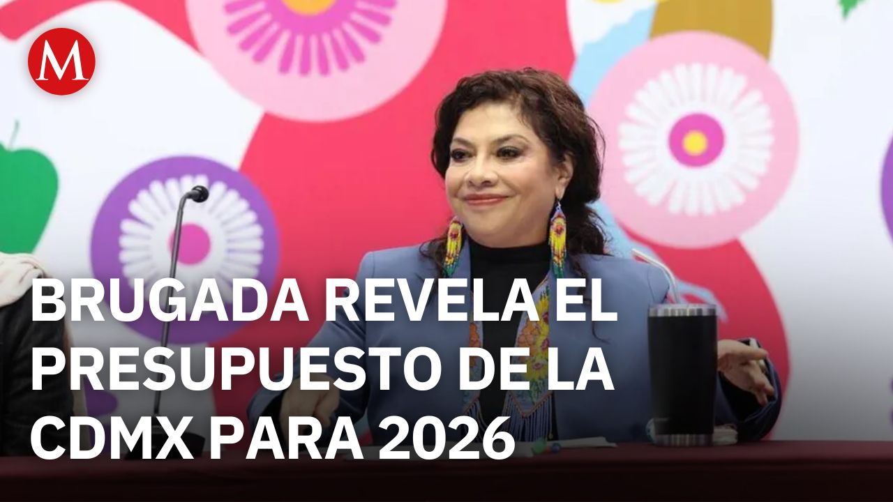 Clara Brugada presenta el presupuesto de la Ciudad de México para el 2026