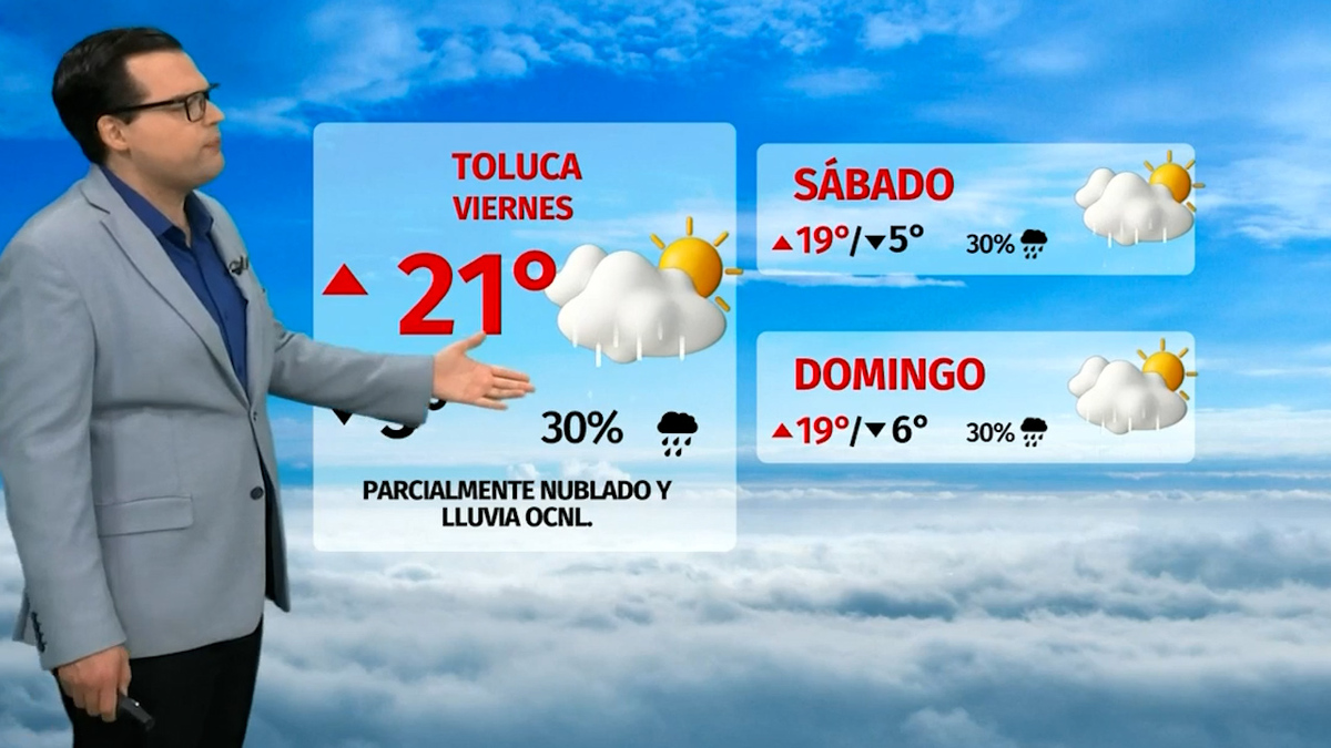 Clima de hoy 5 de diciembre de 2025 | Pronóstico con Nelson Valdez