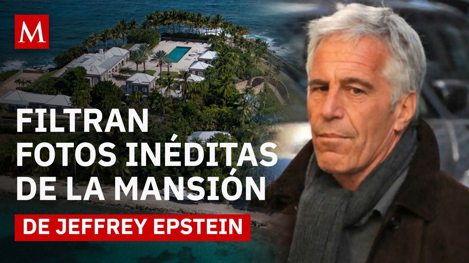 Epstein vuelve a ser tendencia mundial: publican imágenes inéditas de su mansión