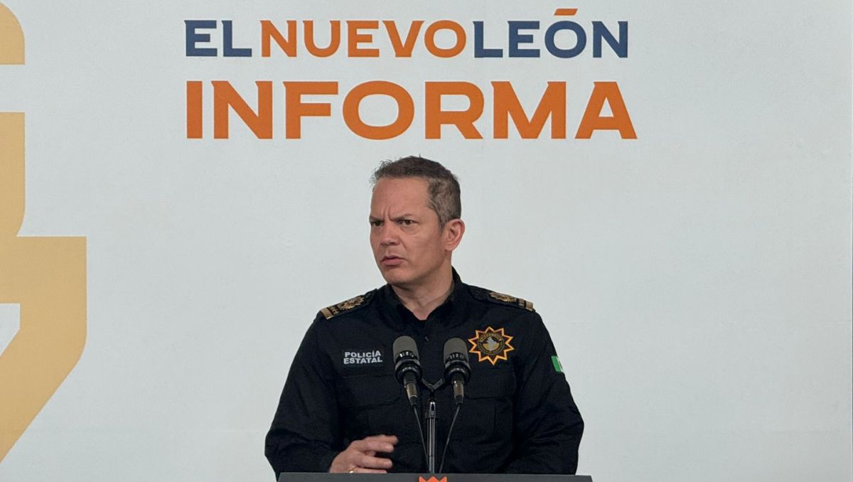 Gerardo Escamilla, titular de la Secretaría de Seguridad de Nuevo León. | Fabricio Gallegos