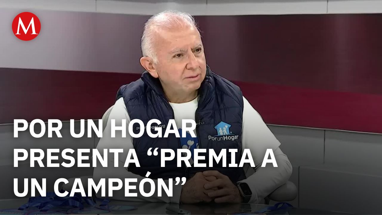 Jesús Godínez Charles, fundador de Por un Hogar, lanza la campaña "Premia a un Campeón"