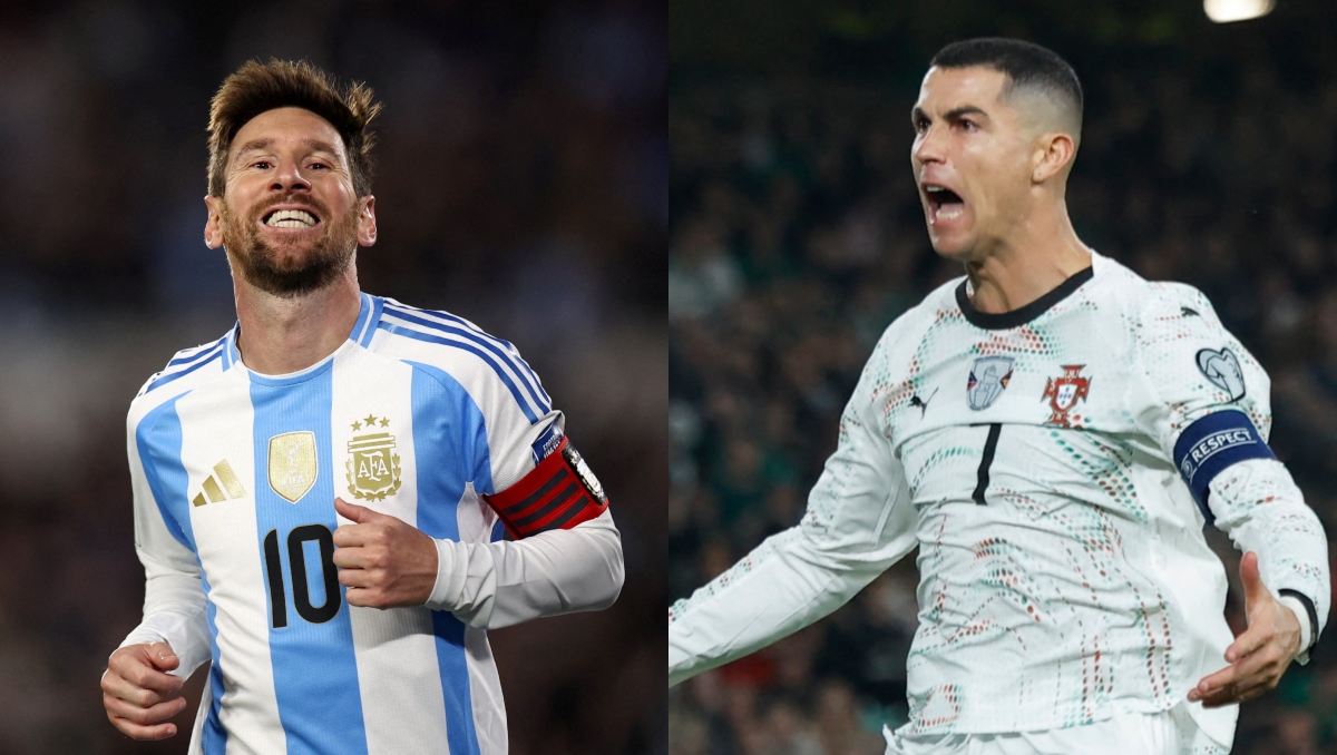 Lionel Messi y Cristiano Ronaldo pueden enfrentarse en cuartos de final del Mundial 2026 (Reuters)