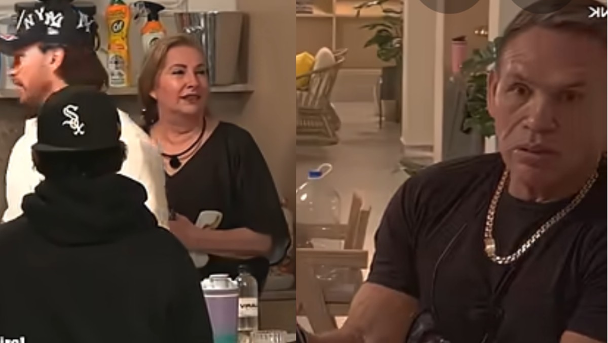 Mamá de Poncho de Nigris tiene fuerte pelacon Konan. | FOTO: La Pijamada  Viral