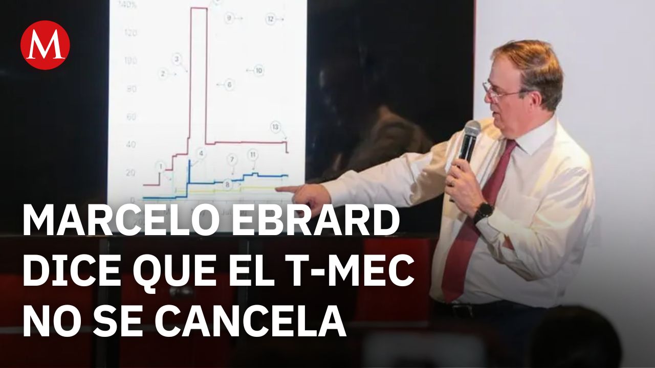 Marcelo Ebrard dice que no hay señales de una posible cancelación del T-MEC