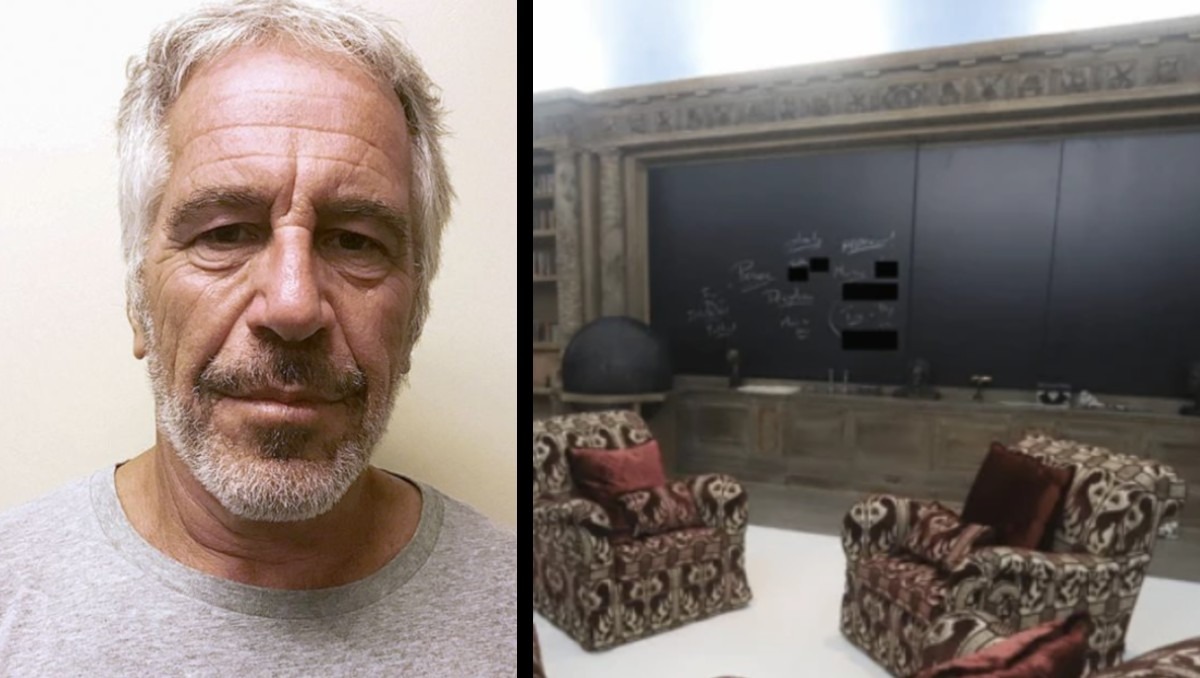 Los mensajes ocultos en la mansión de Jeffrey Epstein. | FOTO: Archivo