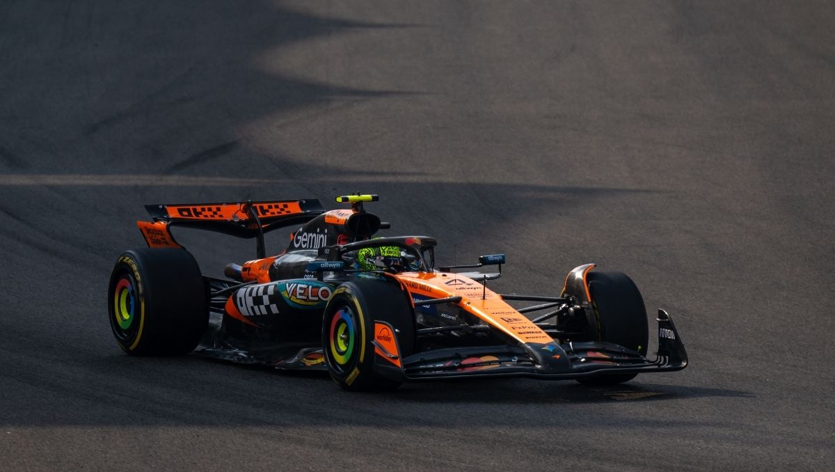 Norris vuelve a superar a Verstappen en las segundas prácticas libres de Abu Dhabi (AFP)