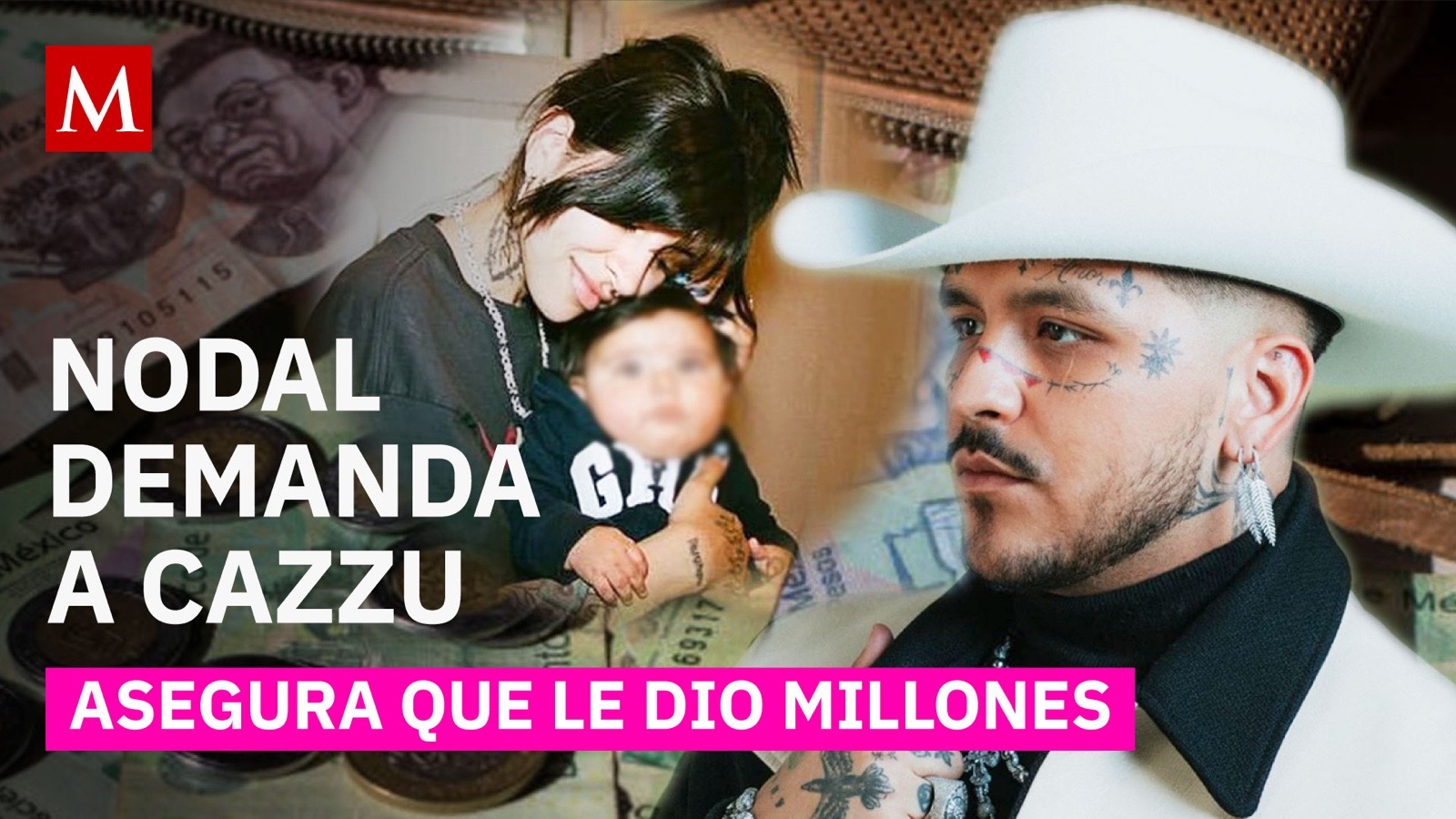 ¿Nuevo pleito? Presunta demanda de Nodal destapa pagos millonarios en efectivo a Cazzu