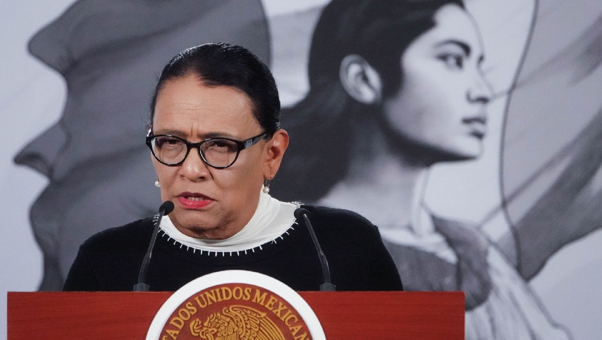 Rosa Icela Rodríguez, durante la conferencia mañanera de este viernes. | Cuartoscuro
