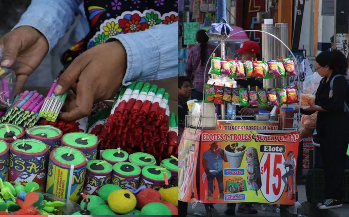 Venta de pirotecnia y venta ambulante en Tampico. | Archivo