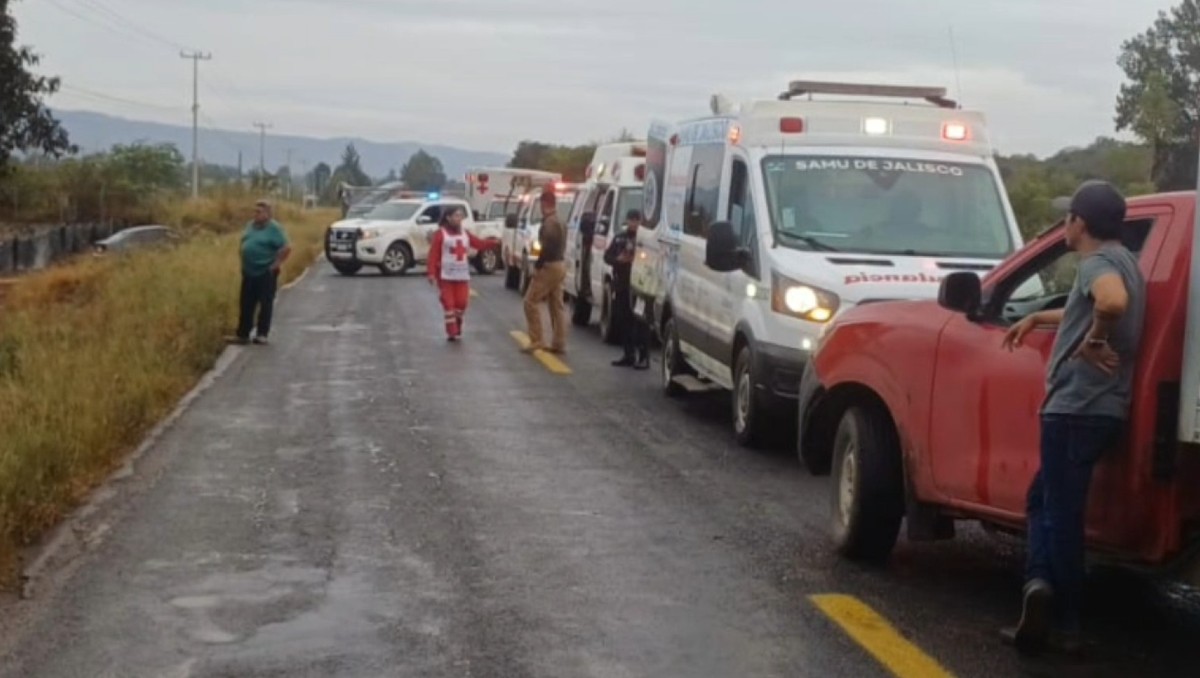 Otro accidente sucedió en Gómez Farías, Jalisco (Raúl Aguilar Lares)