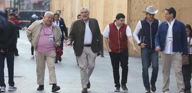 Adán Augusto López fue uno de los acompañantes de la Presidenta