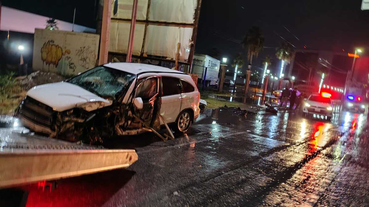 El conductor resultó prácticamente sin lesiones y fue detenido por manejar en estado de ebriedad.| Especial
