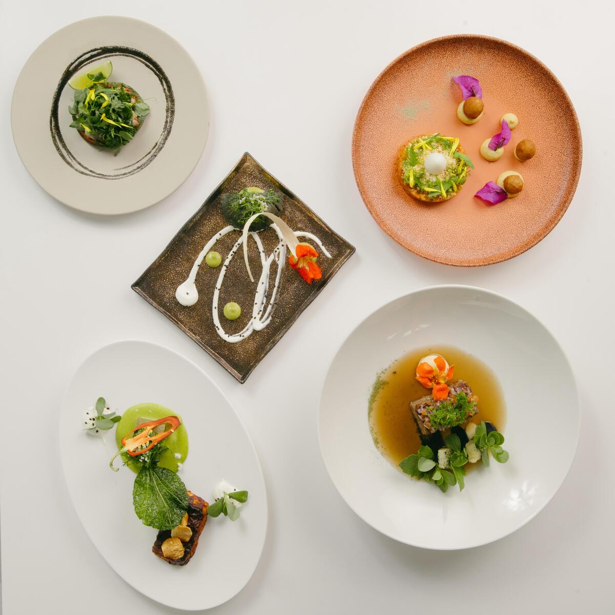 Menú degustación inspirado en los platillos de fonda mexicanas /  Especial