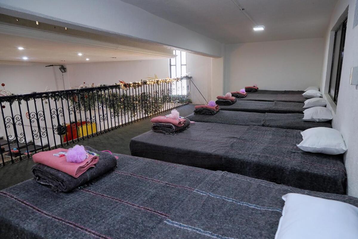 Refugio invernal 2025-2026 en Pachuca. (Cortesía)