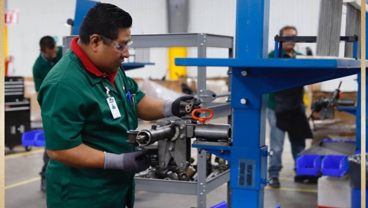 Actividad en maquiladoras de Tamaulipas.