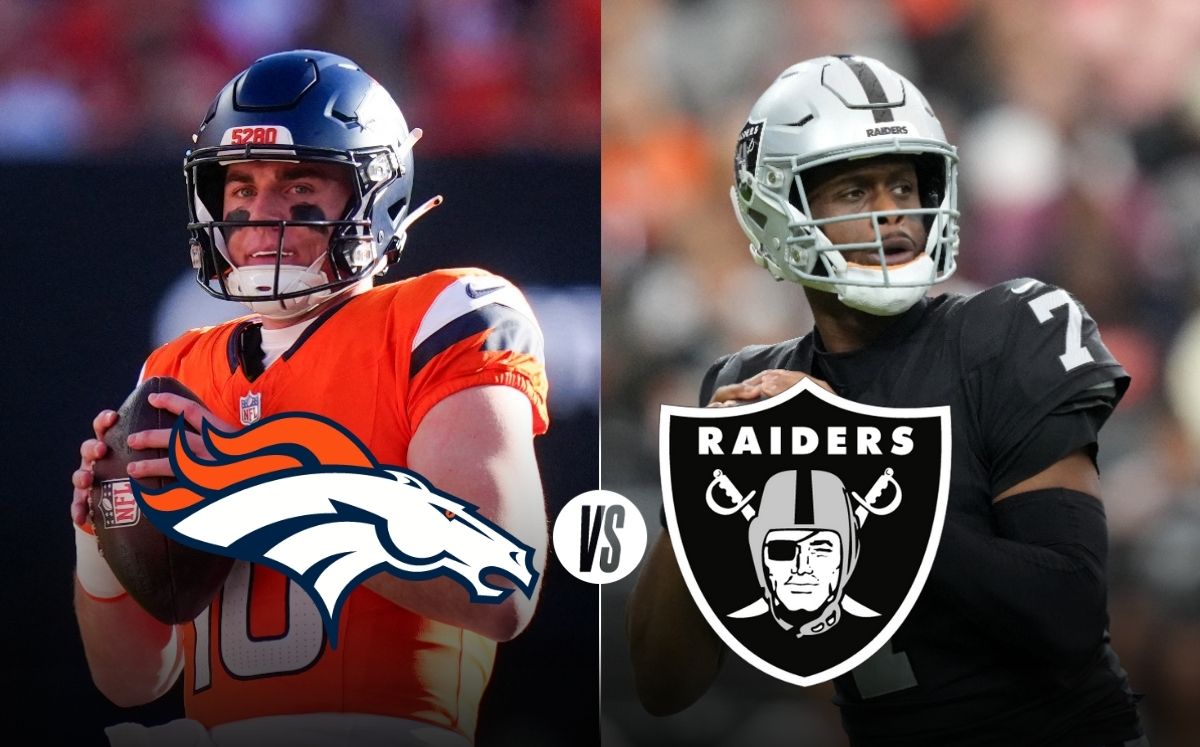 Broncos vs Raiders EN VIVO | Dónde VER partido HOY de la Semana 14 de la NFL 2025 (Raiders)