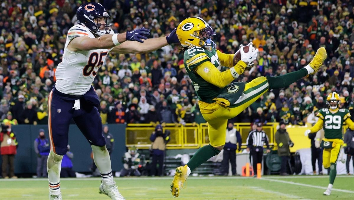 Keisean Nixon intercepta el balón y los Packers vencen a los Bears (AP)