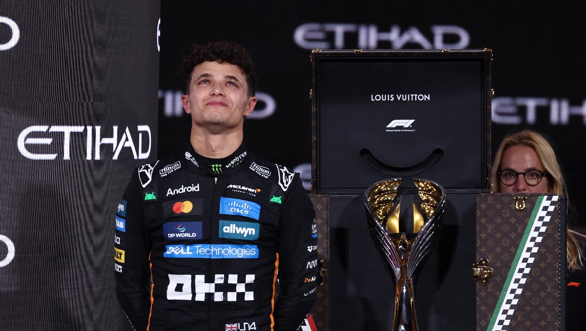 Lando Norris es campeón de la temporada 2025 de la Fórmula 1 y gana su primer título (Reuters)
