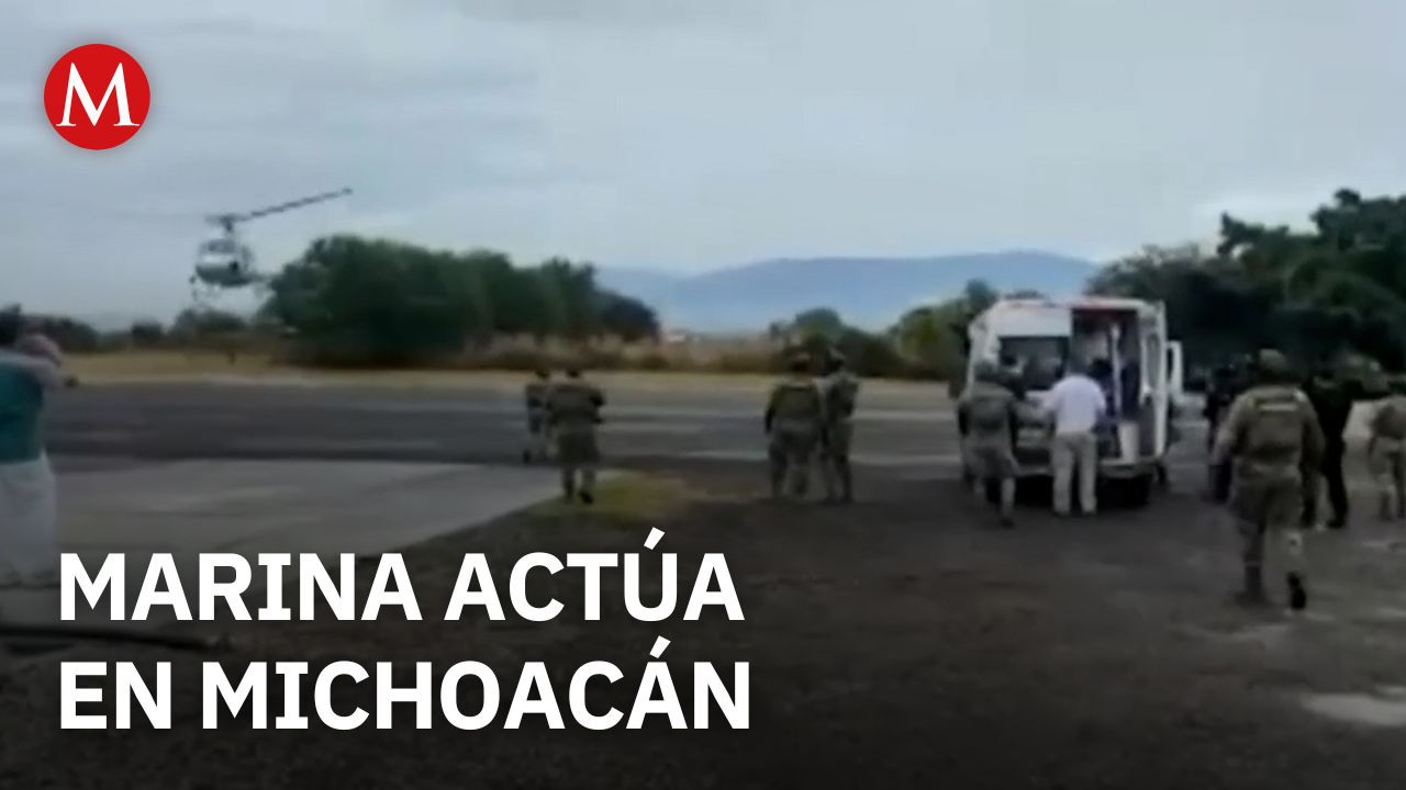 Marina refuerza seguridad en Michoacán tras coche bomba en Coahuayana