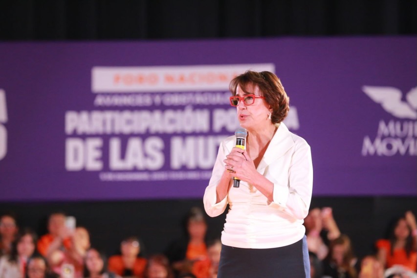 Patricia Mercado pide agilizar proceso para reducir jornada laboral. | Especial