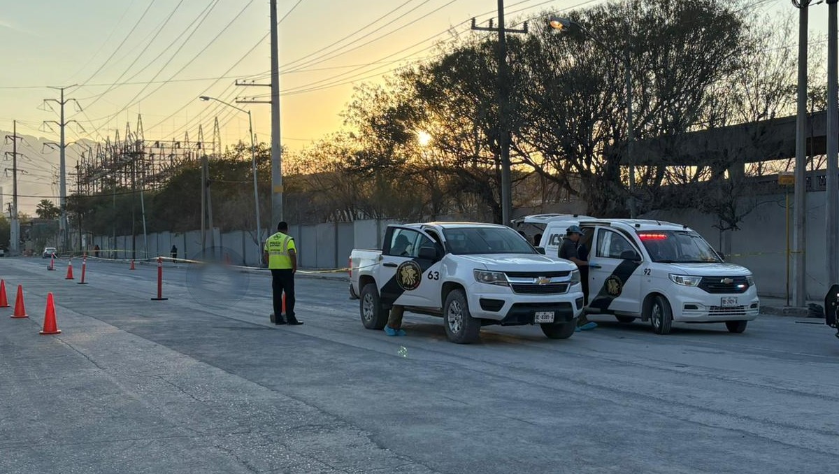 El accidente se registró la tarde de este lunes en la avenida Diego Díaz de Berlanga. Foto: Ángel Mercado