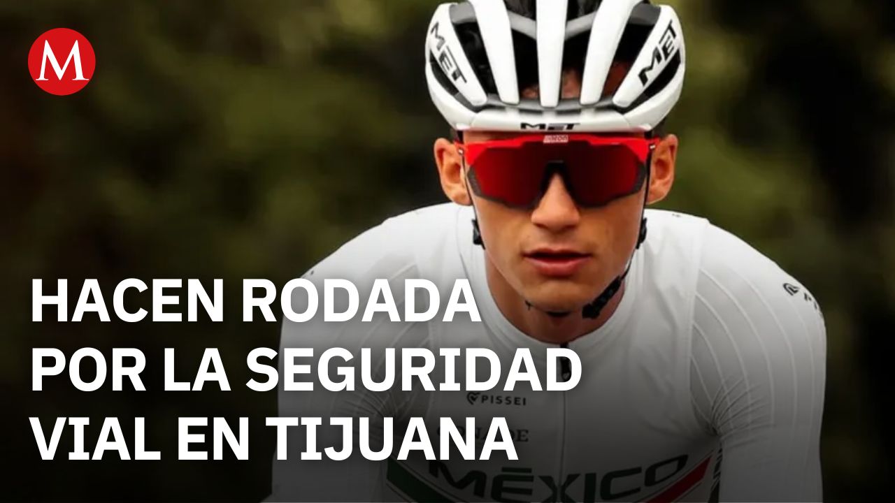 Tras el atropellamiento de la ciclista Ana Odette, se hace una rodada pacífica en Tijuana