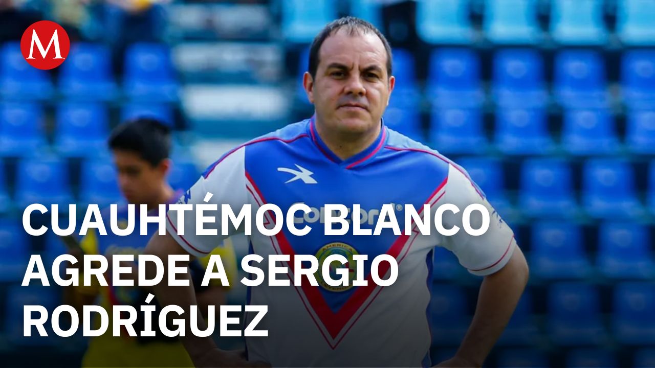 Captan en video al diputado Cuauhtémoc Blanco agrediendo al portero Sergio Rodríguez