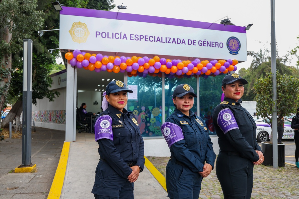 Inauguran primera estación de policía especializada de género en CdMx