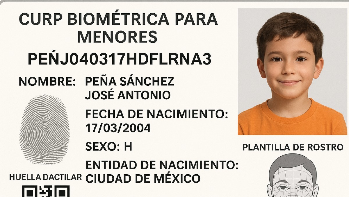 Estos son todos los documentos que serán necesarios para la CURP biométrica en menores | IA Discover MILENIO
