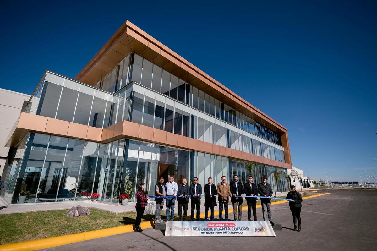 Durango inaugura Coficab II y anuncia expansión con 2 mil empleos.| Especial