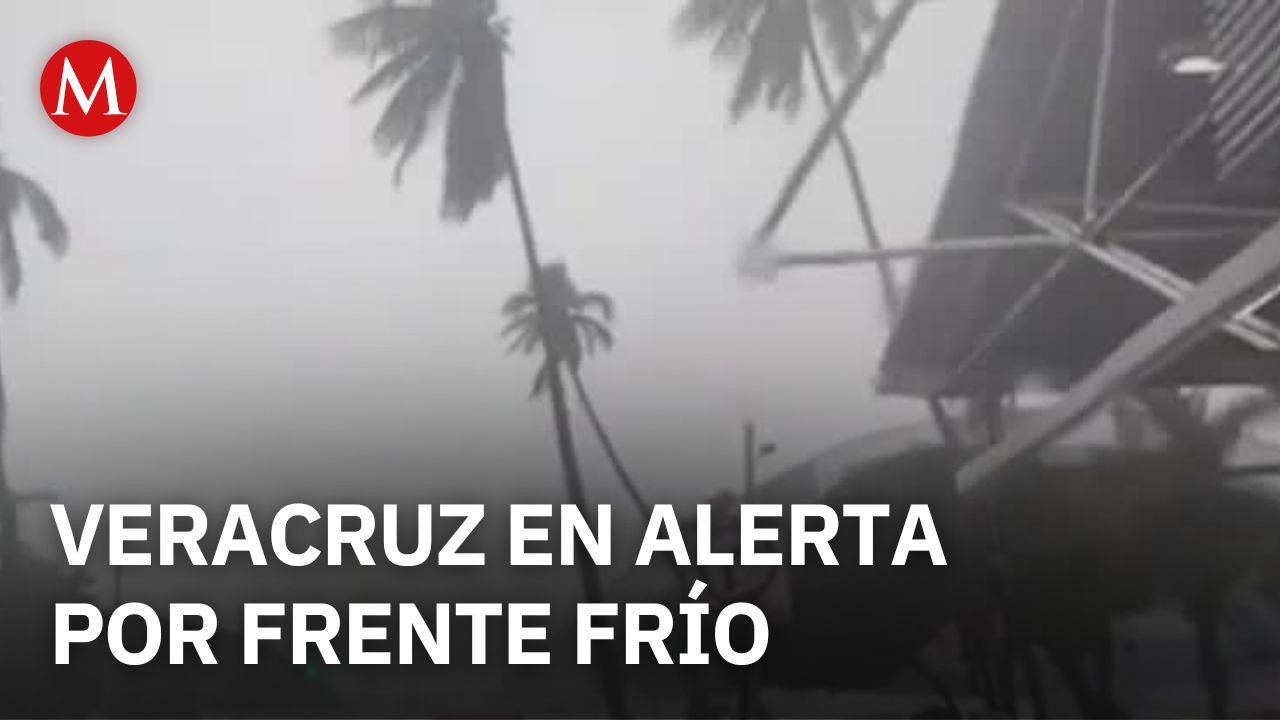 ¿Frente frío en Veracruz provoca suspensión de las clases en el estado?