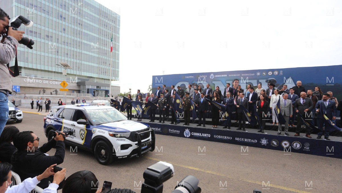 Guanajuato incorpora 162 nuevas patrullas y nueve estaciones de cobertura para reforzar el Plan Carreteras Seguras. | Dany Béjar.